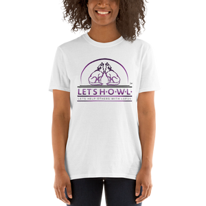 Let's H.O.W.L. logo Unisex  T-shirt